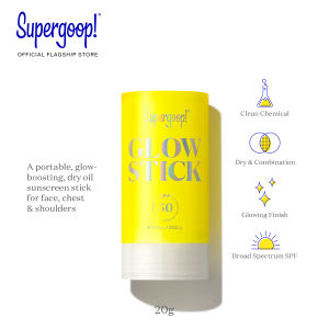 Supergoop! Glow Stick Sunscreen SPF 50 PA++++ | Sunscreen Stick For Face & Body | Glowy Finish