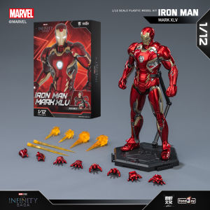 1/12 Original LED FondJoy Iron Man MK45 MK46 MK50 MK4 MK6 MK7 DIY Toy Action Figure Tony Stark Collection Anime Model Kids Gifts