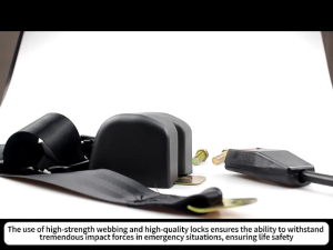 3-Point Safety Seat Belt ELR Retractable Universal Replacement Harness For Off-Road RV Camper Van