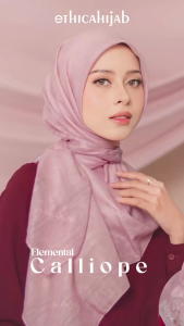 TERMURAH HIJAB SCARF ETHICA KEKINIAN TERBARU ELEMENTAL CALLIOPE SPESIAL SERIES COCOK UNTUK CASUAL LOOK