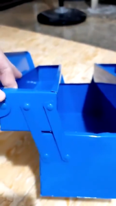 3/2 Layrers Large Heavy Duty Metal Multi-Functional Storage Tin Toolbox Professional Multi-Function Portable Hardware Family Storage Box Set