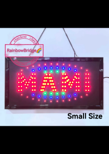 MAMI - RAINBOW BRIDGE LED SIGNAGE (NEW-SMALL) #SIZE:W48CM #991