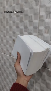 aiGooTan - LABEL THERMAL 100x150 (10 x 500 pcs) - Kertas Stiker Barcode A6 Resi Lipat Olshop Medan