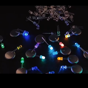 1000Pcs Led F5 Crystal Led Super Bright 5 Mm Led Merah Kuning Biru