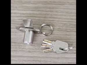 19mm 7-Shaped Double Door Lock Cabinet Lock With Opposite Turn Tongue For Drawer Mailbox Furniture