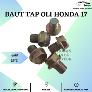 [1 Pak] Baut Tap Oli 17 Honda