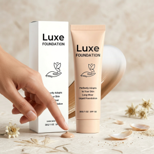 SPF 50 Color Changing Foundation Self Adjusting Adapt Skin Tone Conceal Face Fine Flaws Natural Invisible Skin Pores Makeup Base