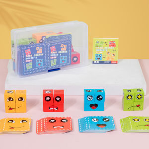 Đồ Chơi Khối Rubik Thay Đổi Mặt Đồ Chơi Giáo Dục Cho Trẻ Em Trò Chơi Tương Tác Giữa Cha Mẹ Và Con Cái Đồ Chơi Tập Trung Tư Duy