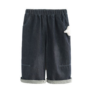 Blue Denim Jeans Childrens Casual Long Pants Boys Fashionable Autumn Winter Dads Pants Baby Casual Cotton Trousers