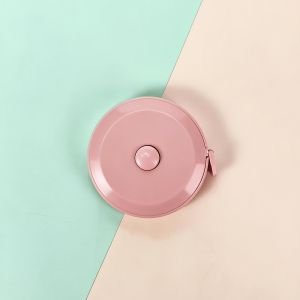 Anthropometric circular tape measure retractable and portable with spring-return mechanism 39.37-inch household tape measure