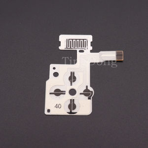 1Set Silicone Rubber Conductive Button Pads +Flex Cable Replacement For PSP1000 Game Console repair part
