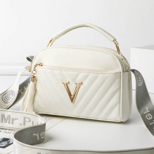 Fashionable Versatile Ladies Crossbody Bag Handbag Autumn Winter New Style Moms Small Shoulder Bag Casual Simple Style Soft Square