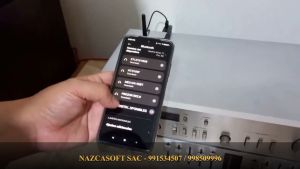 PROMO TaffSTUDIO Reciver Bluetooth Audio Stereo Speaker Aktif Mic Tanpa Kabel 5.1 Digital to Analog