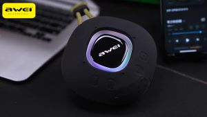 Awei KA6 Wireless Speaker HiFi Stereo Sound RGB Light Mini Speaker Outdoor Portable Bluetooth Speaker Awei Speaker