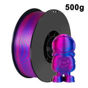 200g 500g 1Kg Two Color PLA Silk Blue purplered 3D Printer Filament 1.75mm Dual Color silk Blue purplered 3D Printing Material