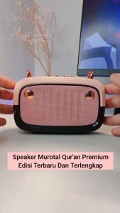 Fingertime Speaker Murottal Alquran 30 Juz  Lengkap Bluetooth Full Bass Wireless Portable Model