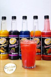 น้ำหวานเข้มขนิด 750 ml รสสตอรเบอรี่ (Strawbeery) แพน โกลเด้น ริชชี่, รูปลักษณ์ ของ ดินโอ ตรวจสอบความต้องการของคุณ นี้