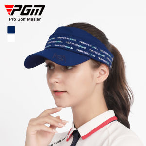 PGM Golf Sun Protection Casual Hat Breathable Visor Cap with Sweatband Design for Ladies Women MZ046