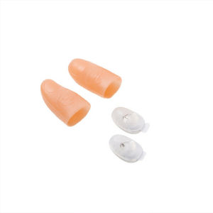 AMZSTEM | 2/4/6Pcs Magic Light Up Finger Fingers LED Tricks Thumb Props Christmas Festival Party Novelty Funny Toys