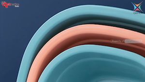 Oxihom Baskom Plastik Baskom Kotak Warna Baskom Serbaguna Kecil S1011