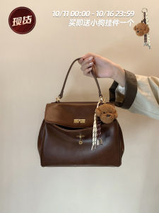 Chio2nd Autumn Golden Fragment Tote Bag Womens Commuter Single Shoulder Crossbody Bag Fashionable Casual Handbag