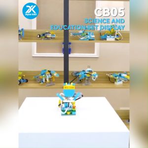 คอร์สเรียนหุ่นยนต์ออนไลน์ 1 ชม. แถมฟรี!! หุ่นยนต์ STEAM Education CB05 SCIENCE AND EDUCATION SET (Storage Bucket) (สามารถประกอบได้มากกว่า 46 แบบ)