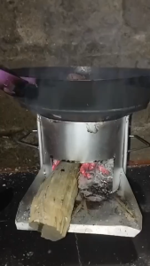 HEAVY DUTY CHARCOAL & FIREWOOD STOVE – GALVANIZED STEEL COOKING STOVE FOR CHARCOAL AND WOOD