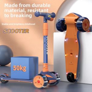LIWAN | Flash LED Foldable Childrens Scooter