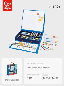 Hape | Portable Creative Kids Art Drawing Set