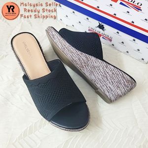 Chelseapolo womens ladies fashion comfort wedges heels 390-6