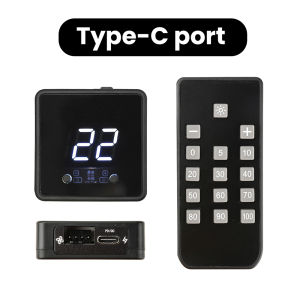 Aideepen | 4Pin Fan PWM Speed Controller Digital Display Remote Control DC 24V 12V 5V Controller Gonvernor for DIY PC Cooling