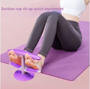 【WJ】Suction cup sit up assist equipment Home fitness abdominal slimming training equipment Lumbar training sit up assist device