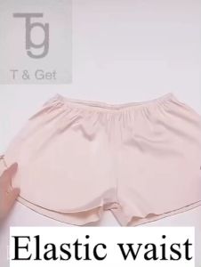 Women wear silk skirt pant