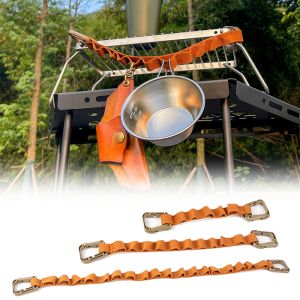 Dây Treo Cắm Trại Ngoài Trời Đa Năng Với Dây Phơi Quần Áo Dây Đeo Đựng Đồ Móc Treo Cốc & Đèn Cho Khu Cắm Trại Vườn.