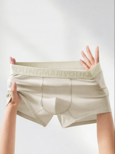 Baisina | Antibacterial Silk Cotton Mens Boxer Shorts