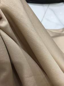 Vải Lụa Tằm Ướt (loại 1)màu nude dày vừa mềm rũ co giãn nhẹ (khổ 1m5)may đầm váy áo kiểu áo dài thời tran