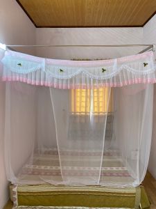 Mùng ngủ 3 mặt diềm Màn ngủ tuyn lạnh thái cáo cấp