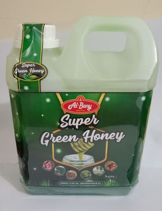 super madu hijau al bany nett 1kg ( solusi lambung akut dan herbal anti kanker)
