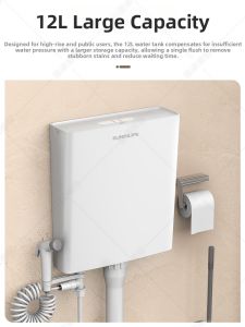 SUNINLIFE | Water-saving Toilet Cistern 12L
