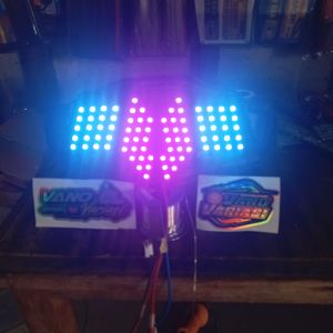 stoplamp running vario new 125/150 10mode ice blue-pink