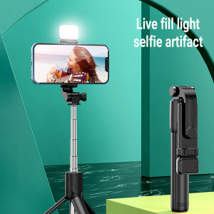 Wireless Bluetooth Selfie Stick 3In1 Foldable Live Bracket Mini Tripod Shutter Remote Extendable 360° Rotate Bluetooth control