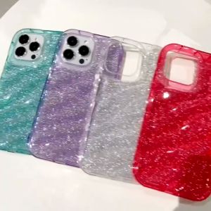 Tri-Town Clear Wave Case Phone Case for IPhone 11 12 13 14 15 16 Pro Max 6s 7 8 Plus SE 2020 XS Max XR X Shockproof Phone Case Covers