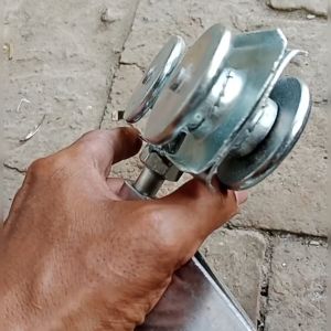 Roda atas besar doble dobel ganda kupu roda gantung pintu sliding garasi