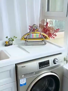 Clothes Hanger Organizer Multi-functional Clothes Clip Storage Rack Clothes Hanger Holder Finishing Frame