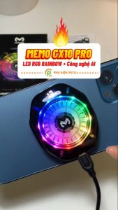 Quạt tản nhiệt điện thoại IPad sò lạnh từ tính Memo CX07 CX08 Pro CX12 CX10 DL22 CX15 AI Led RGB Gaming làm lạnh đóng băng