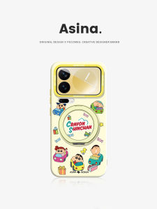 Asina | Magnetic Stand Full-Enclosure Liquid Silicone Phone Case