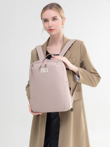 Laptop Backpack for Women Business Travel Bag Outdoor Notebook Backpacks 14 Inches Large Thin Waterproof Computer Back Pack Pink