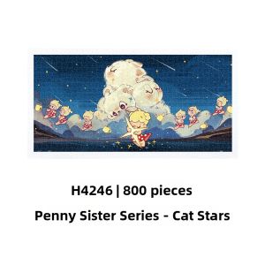 3D-JP | Flat Cute Decorative Gift for Best Friends Jigsaw Puzzle 800 Pieces
