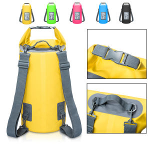 5L/10L/15L/20L/30L Outdoor Sport PVC Waterproof Storage Dry Bag For Canoe Kayak Rafting  Swimming Travel Kit Sack Backpack
