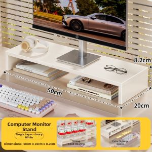 evesigar | Elevating Desk Organizer Multi-level Storage Rack